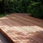 houten terras aanleggen